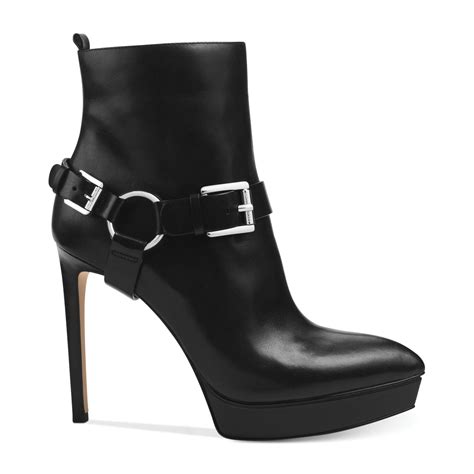 michael kors high top booties|Michael Kors booties for women.